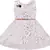 White Cotton  stitched    dress