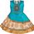 Green satin stitched    dress