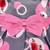 Pink satin stitched    dress