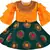 Multicolor Silk stitched    dress