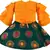 Multicolor Silk stitched    dress