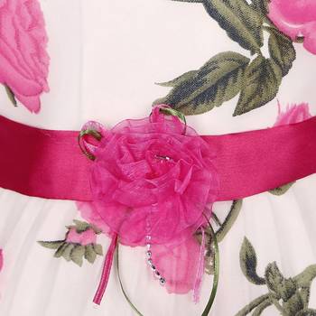 Pink Cotton  stitched    dress 2