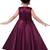 Purple Cotton  stitched    dress