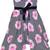 Pink satin stitched    dress
