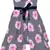 Pink satin stitched    dress