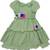 Green Georgette stitched    dress