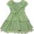 Green Georgette stitched    dress