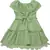 Green Georgette stitched    dress