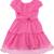 Pink Georgette stitched    dress