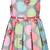 Green satin stitched    dress