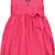 Pink satin stitched    dress