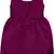 Purple satin stitched    dress