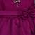 Purple satin stitched    dress
