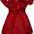 Maroon satin stitched    dress