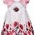 Multicolor satin stitched    dress