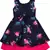 Pink satin stitched    dress