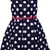 blue satin stitched    dress