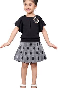 Black satin stitched    dress