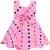 Pink Georgette stitched    dress