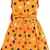 Yellow satin stitched    dress