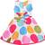 Pink satin stitched    dress