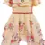 Yellow Georgette stitched    dress