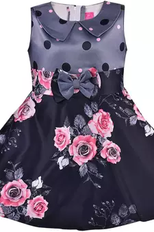 Pink satin stitched    dress
