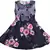 Pink satin stitched    dress