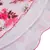Pink satin stitched    dress