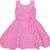 Pink Crepe stitched    dress