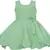 Green Crepe stitched    dress