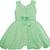 Green Crepe stitched    dress