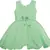 Green Crepe stitched    dress