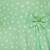 Green Crepe stitched    dress