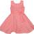 Orange Crepe stitched    dress