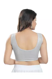 Women's Polyester Stretchable Saree Blouse