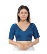 Women's Silk Padded Saree Blouse