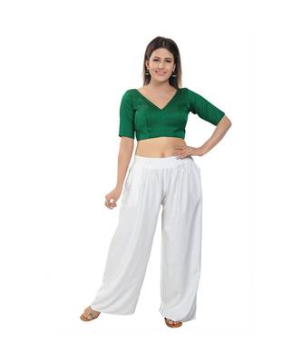 Women's Silk Padded Saree Blouse 5