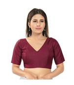 Women's Silk Padded Saree Blouse