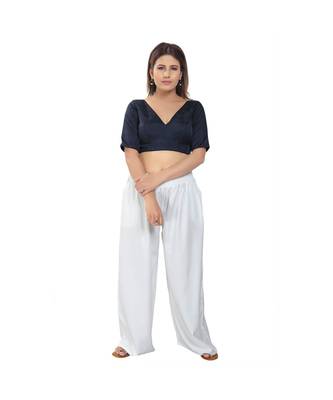 Women's Silk Padded Saree Blouse 5