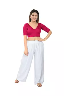 Women's Silk Padded Saree Blouse