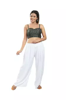 Women's Brocade Padded Saree Blouse