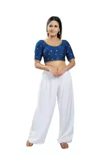 Women's Silk Padded Saree Blouse