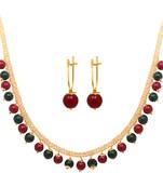 Copper crystal necklaces