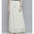 White With Black Polka Dot Maxi Skirt