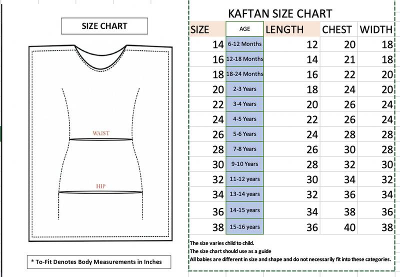 Aglare Kaftan for girls,kaftan set with beautiful neck piece.STITCHED Red