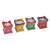 Tulsi Diya for Diwali Decoration Handmade Earthen Clay Terracotta Decorative Diya 4 Pcs Set