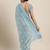 CLASSICATE from the house of The Chennai Silks  Blue Embroidered Work Tissue Cotton Saree With Running Blouse