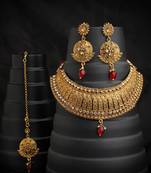 Gold cubic zirconia chokers