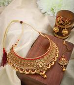 Gold cubic zirconia chokers